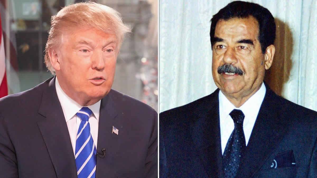 Os Esquerdistas Comparam A Proibição De Trump No Twitter Com A Captura De Saddam Hussein