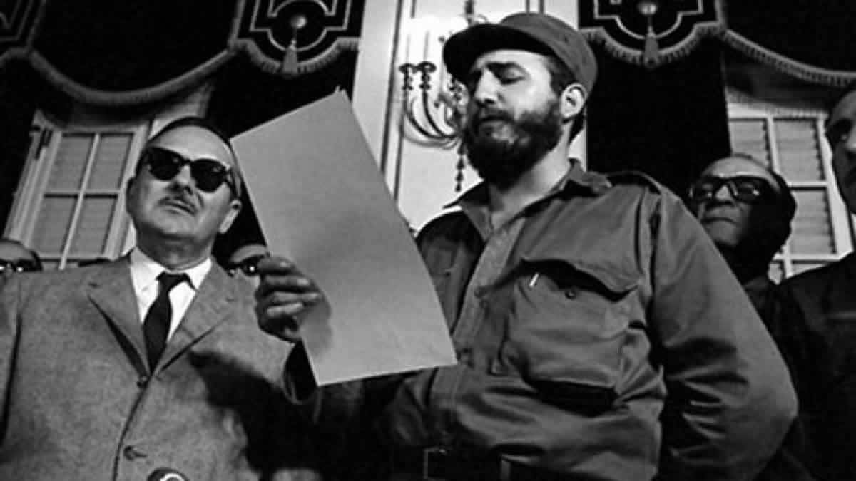 16 De Fevereiro De 1959 Fidel Castro Se Declara Rei Vitalício De Cuba
