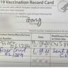 Homem Testa Positivo Para COVID Três Semanas Após A Segunda Dose De Vacina