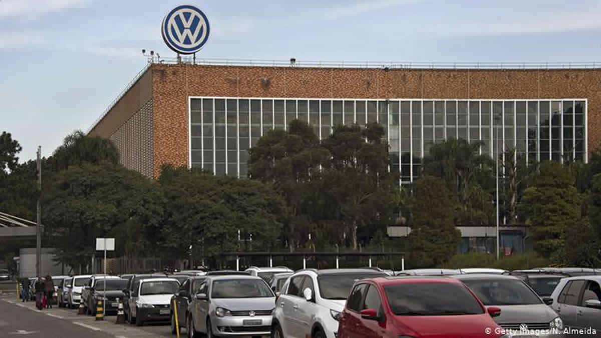Fábrica Da Volkswagen Em São Bernardo Do Campo, 25 Km Ao Sul De São Paulo, Que Fecha Na Quarta Feira