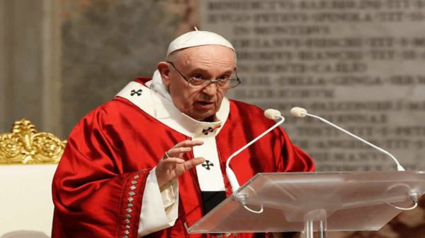 Papa Francisco Satanás Explora A Pandemia Para Semear 'desconfiança, Desespero E Discórdia'