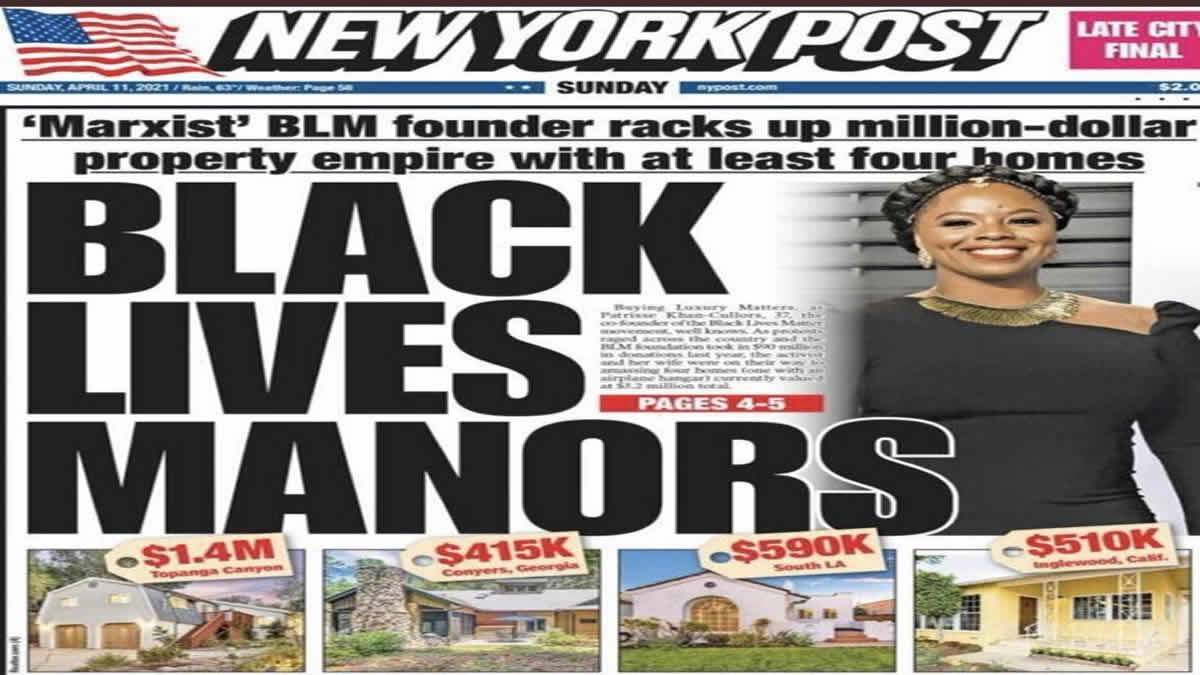 Fundadora Do Black Lives Matter Gasta Milhões Em Casas De Luxo