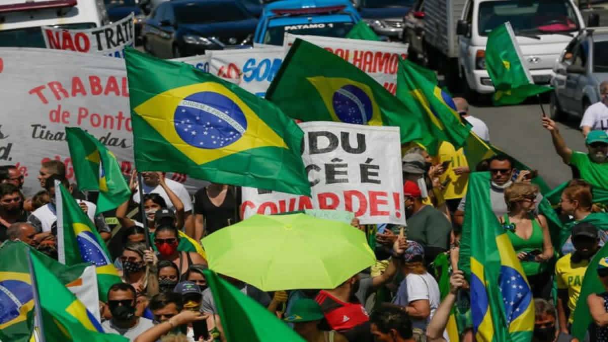 Trabalhadores Se Unem No Rio De Janeiro Contra O Lockdown