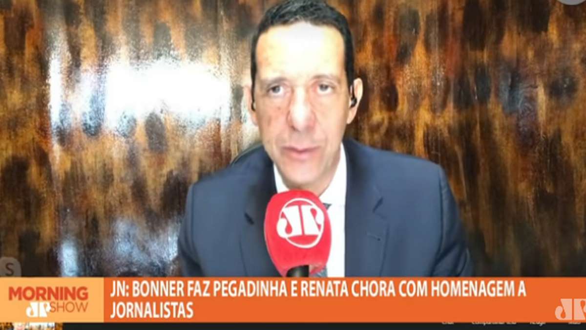 José Maria Trindade, Da Jovem Pan Bonner Não Representa Os Jornalistas Brasileiros
