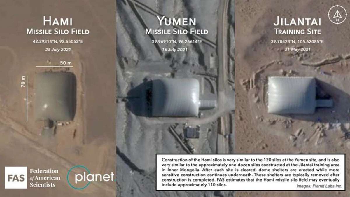 A Construção De Silos Em Hami é Muito Semelhante à Detectada Em Yumen