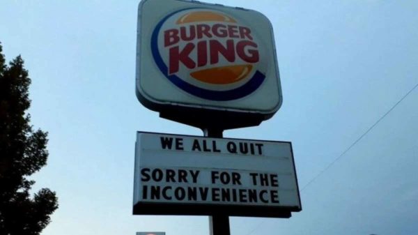 Funcionários Pediram Demissão De Unidade Do Burger King