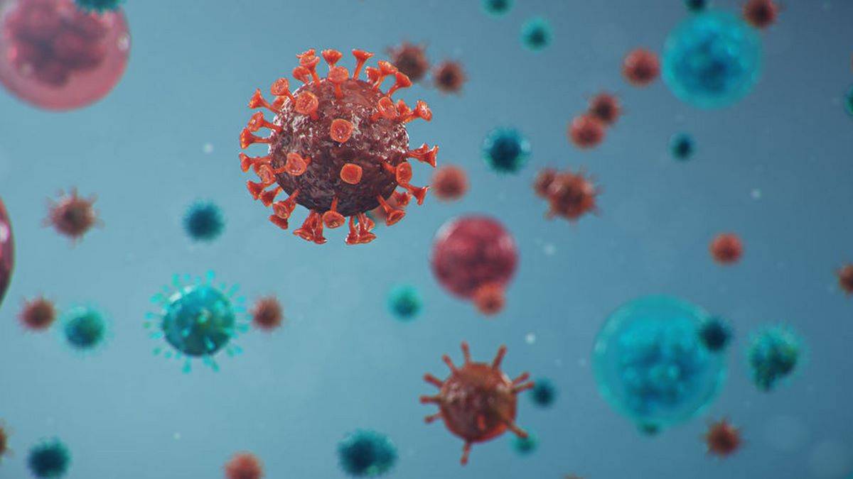 Outbreak Of Chinese Influenza Called A Coronavirus Or 2019 NCoV, Which Has Spread Around The World. Danger Of A Pandemic, Epidemic Of Humanity. Human Cells, The Virus Infects Cells. 3d Illustration