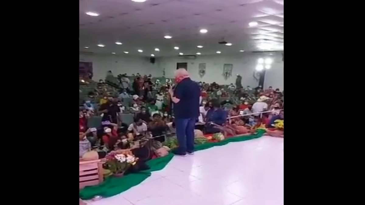 Lula Faz Discurso Para Poucas Pessoas No Maranhão