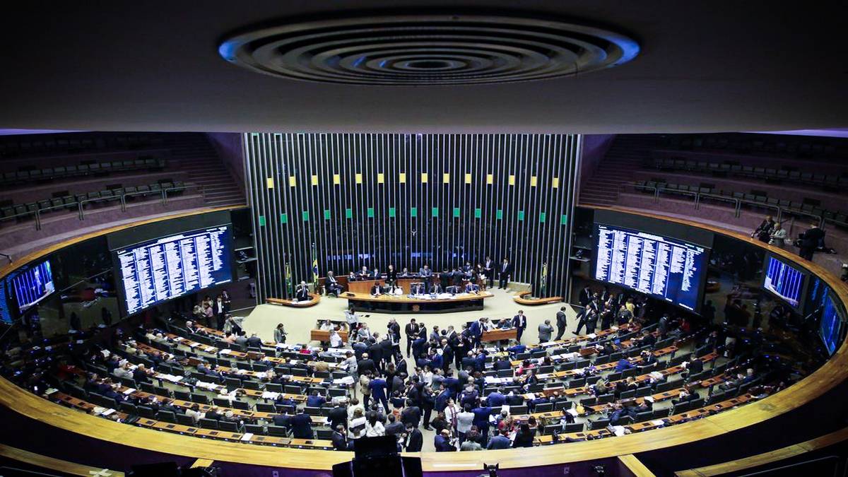 Plenário Da Câmara Inicia Votaçao Da Reforma Da Previdência