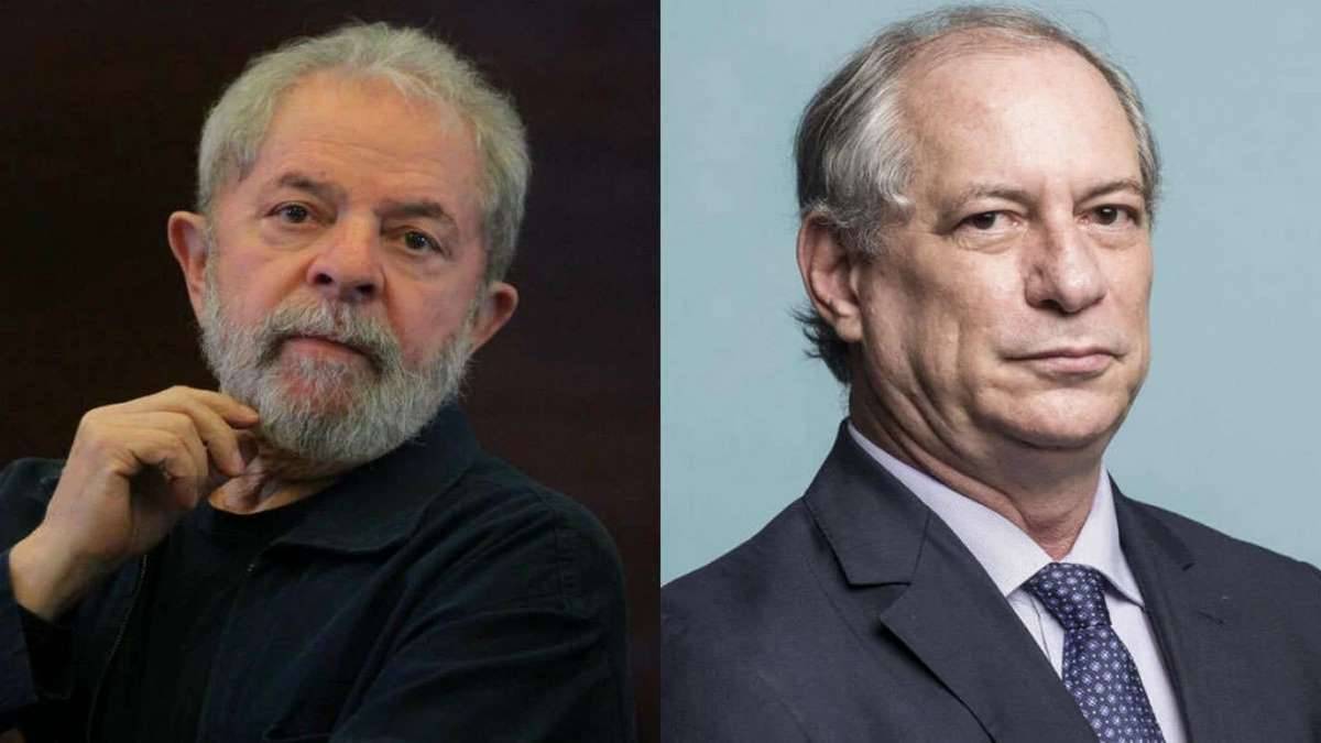 O Ex Presidente Luiz Inácio Lula Da Silva E O Ex Ministro Ciro Gomes