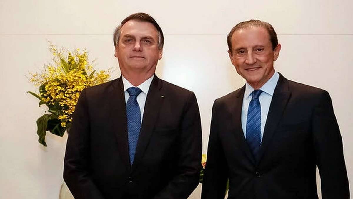 Presidente Jair Bolsonaro E Paulo Skaf
