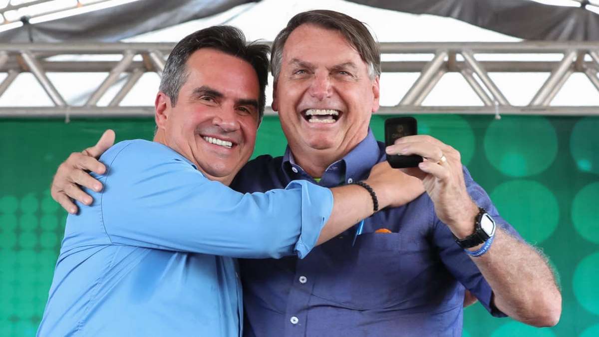 Presidente Jair Bolsonaro E O Ministro Da Casa Civil, Ciro Nogueira
