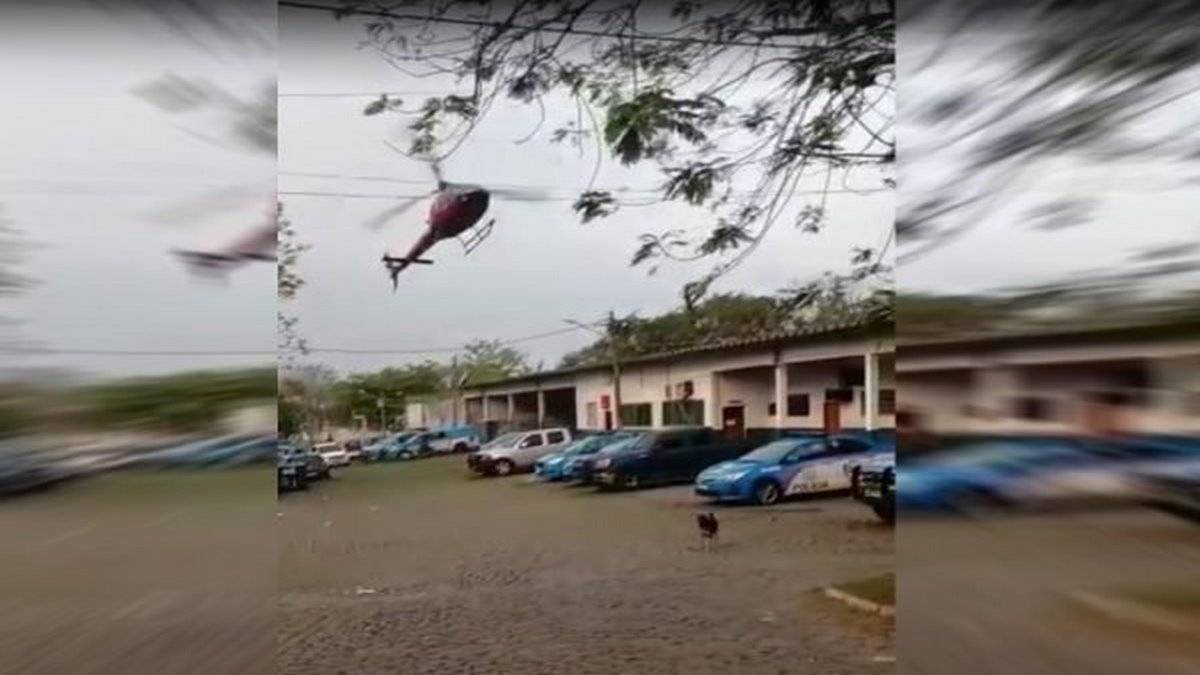 Bandidos Sequestram Helicóptero No RJ E Tentam Resgatar Preso