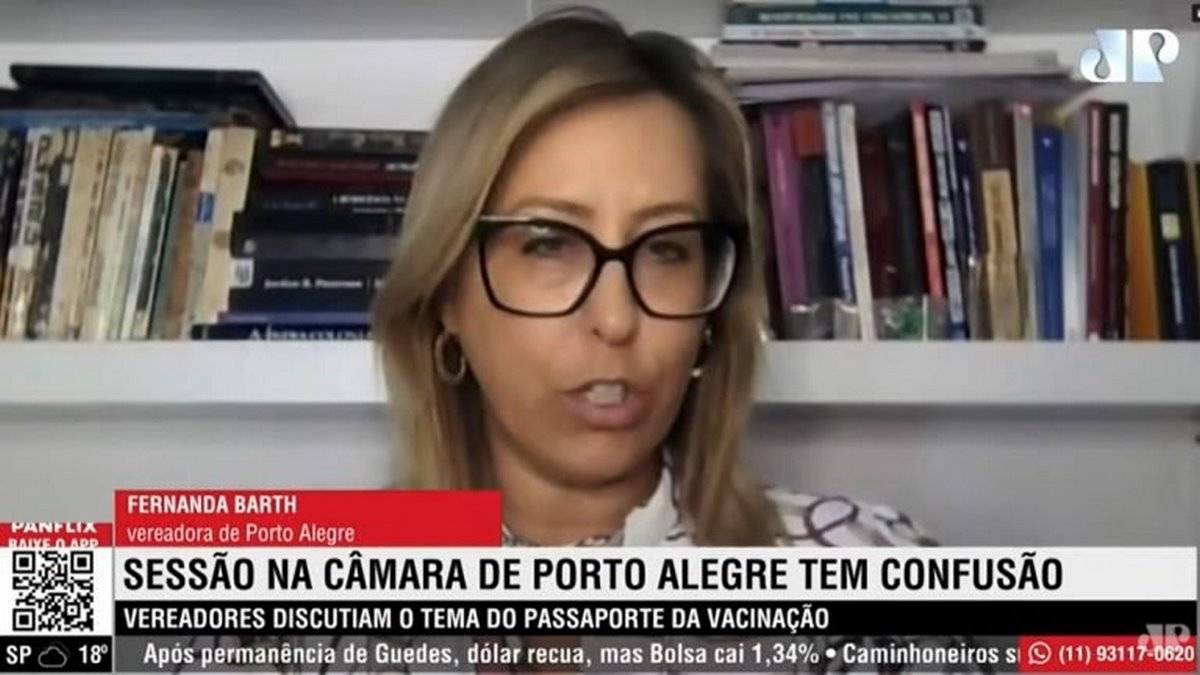 A Vereadora De Porto Alegre Fernanda Barth