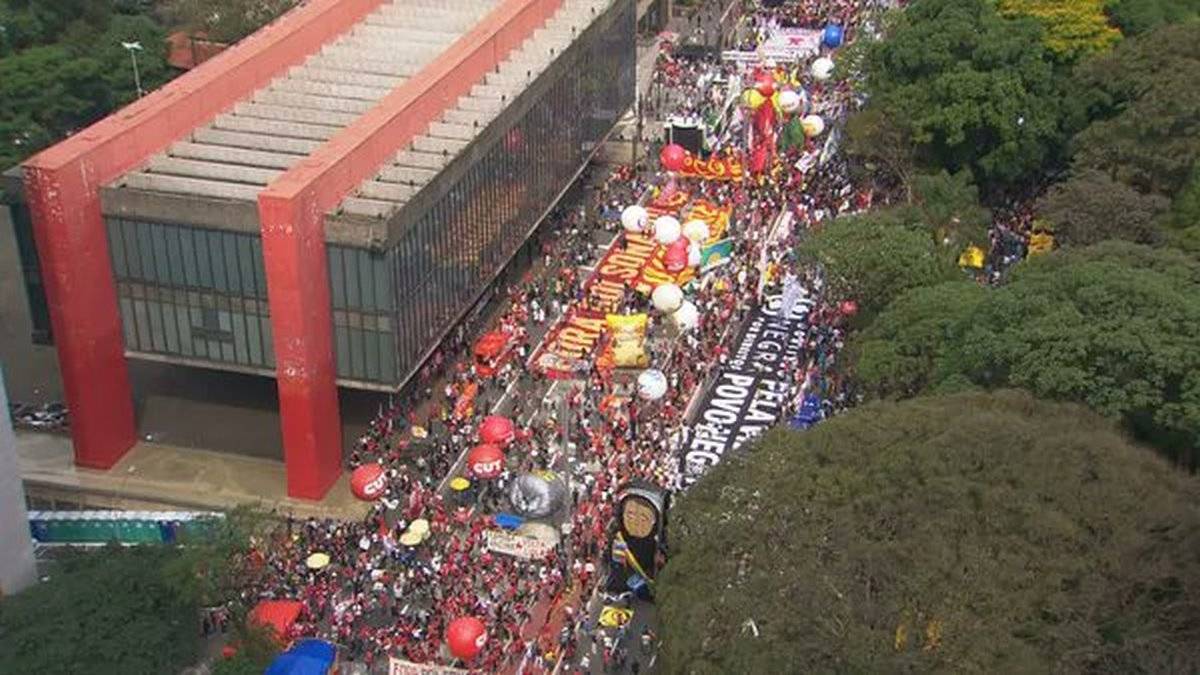 Fracassado, Ato Contra Bolsonaro Na Avenida Paulista Teve Apenas 8 Mil Pessoas