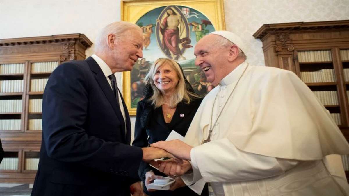 Joe Biden E O Papa Francisco