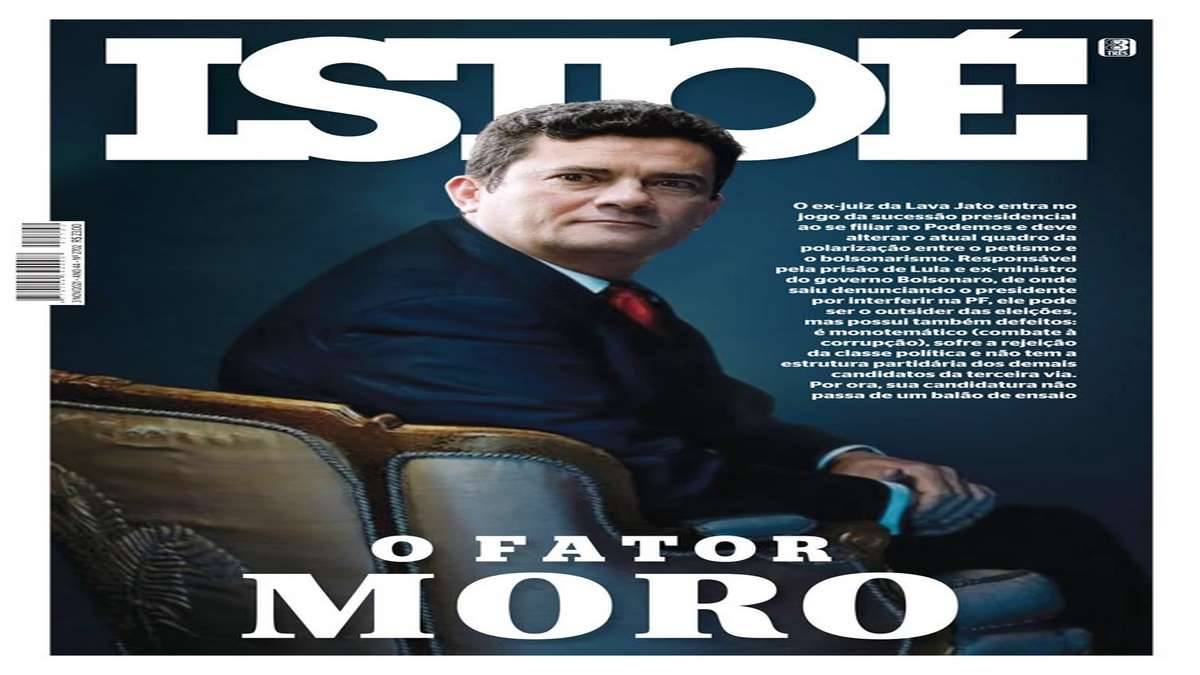 Nova Edição Da Revista IstoÉ Com Sergio Moro Na Capa