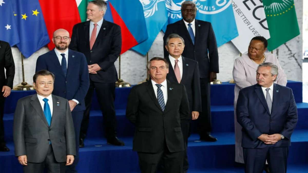 Presidente Jair Bolsonaro Durante A Cúpula Do G20