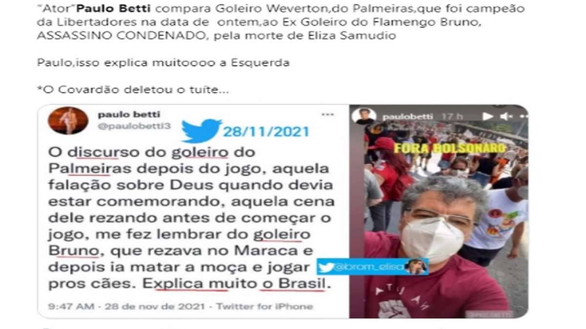 Internautas Criticaram Fala De Paulo Betti