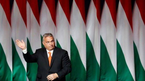 O Primeiro Ministro Húngaro, Viktor Orban