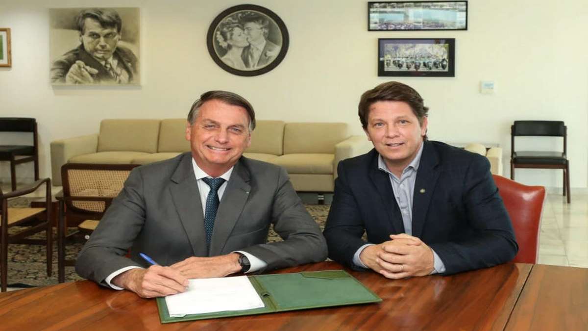 Presidente Jair Bolsonaro E Mario Frias, Secretário De Cultura