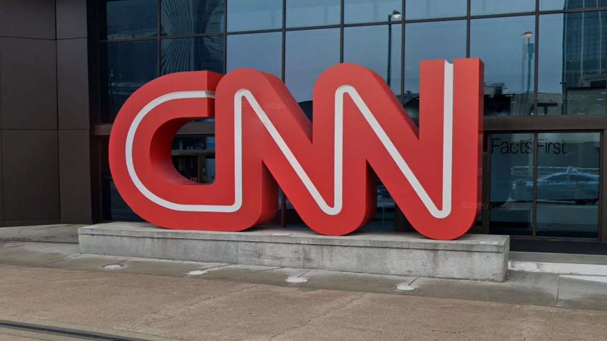 Logo Da CNN Na Sede Da Emissora Em Atlanta, EUA Foto Reprodução Google Street View