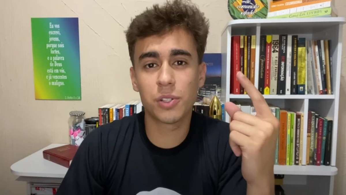 Nikolas Ferreira Foto Reprodução Youtube