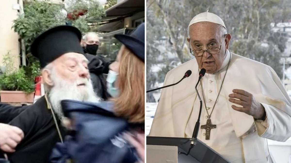 Papa Francisco é Chamado De Herege, Em Atenas