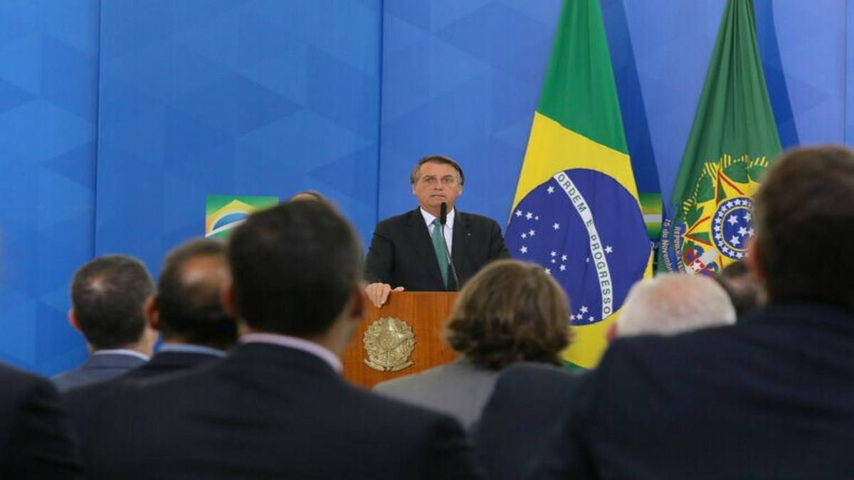 Presidente Jair Bolsonaro Fala Em Tomar Uma Decisão Se O STF Aprovar O Novo Marco Temporal