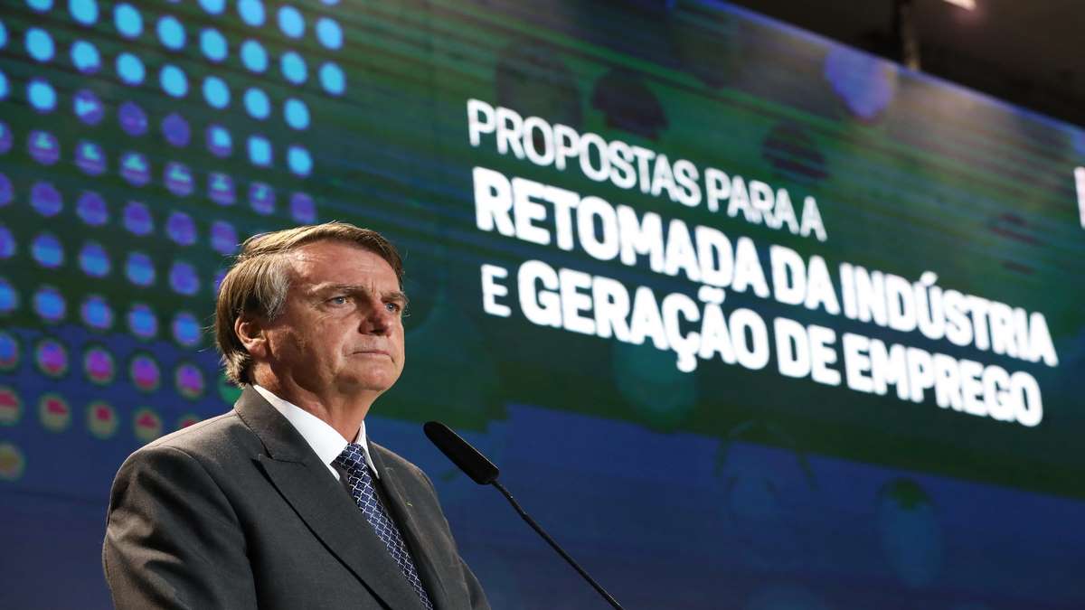 Presidente Da República Jair Bolsonaro, Durante Evento Do CNI