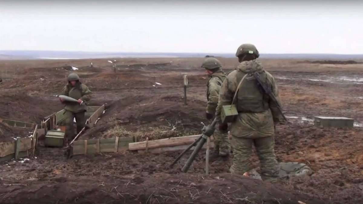 Exercício Militar Da Rússia Na Fronteira Com Ucránia