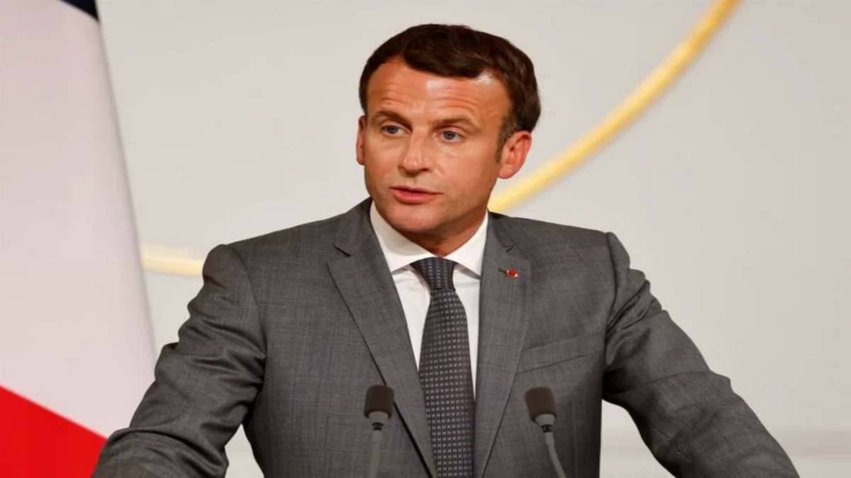 Presidente Da França, Emmanuel Macron Foto EFE EPA LUDOVIC MARIN