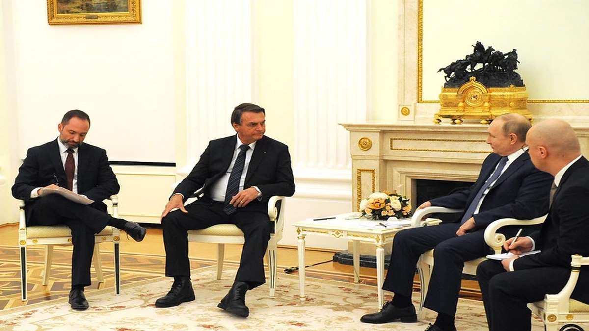 Bolsonaro Se Encontra Com Putin Em Moscou E Cita Colaboração Foto Oficial Kremlin PR
