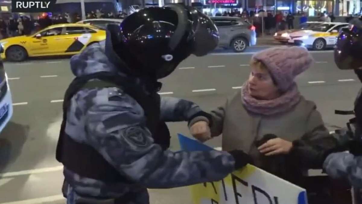 Dezenas De Prisões Ocorreram Na Capital Russa Foto Reprodução Vídeo Das Redes Sociais