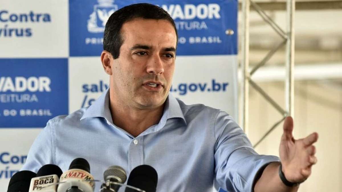 Prefeito De Salvador Bruno Reis Não Conseguiu Convencer A Ex Esposa A Vacinar Os Filhos Foto Divulgação Secom