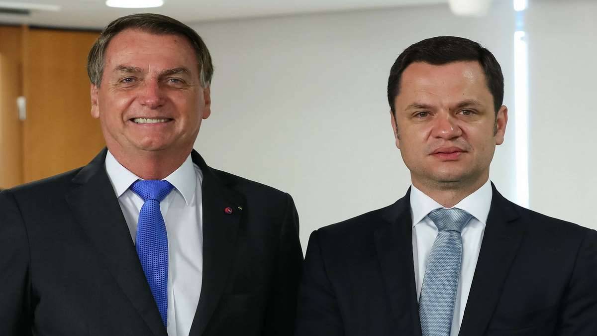 Bolsonaro E O Ministro Da Justiça, Anderson Torres Foto PR Marcos Corrêa
