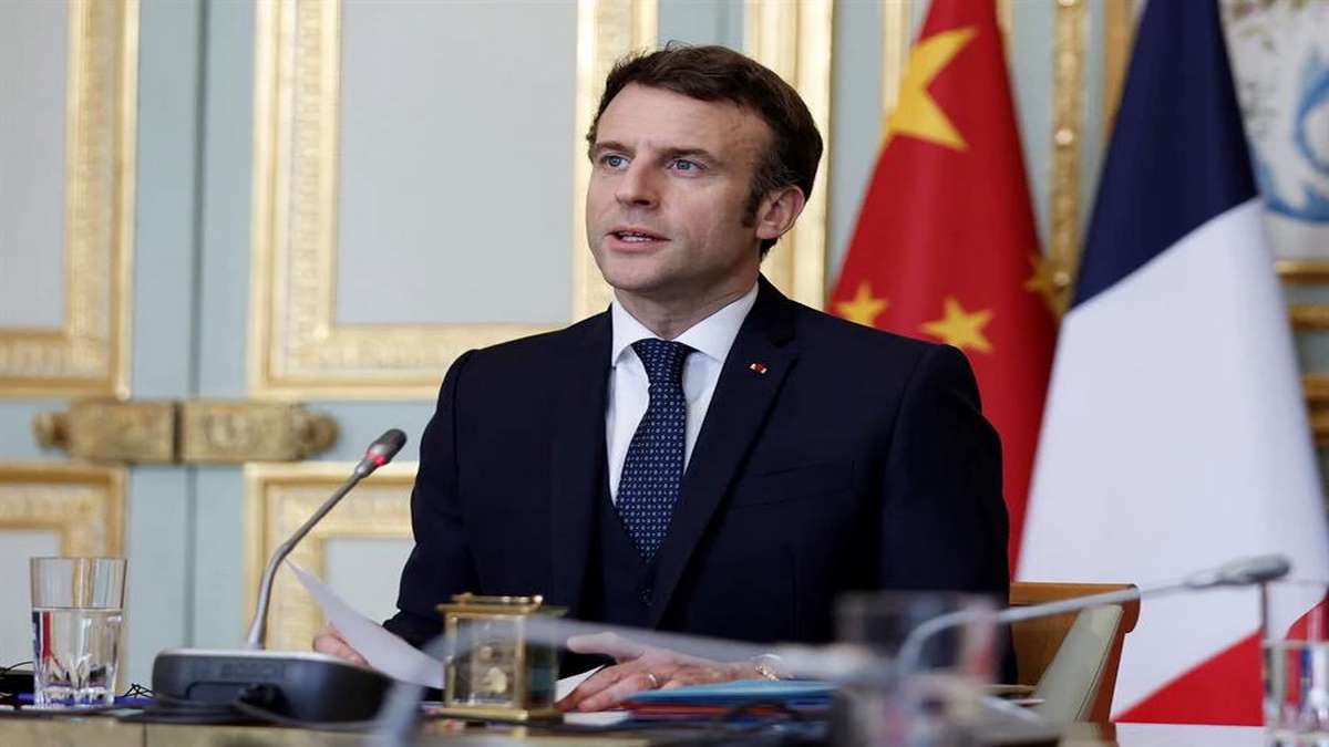 Emmanuel Macron, Presidente Da França Foto EFE EPA BENOIT TESSIER POOL MAXPPP OUT