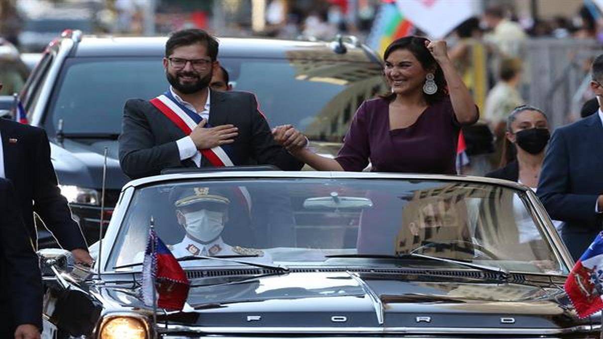 Gabriel Boric Toma Posse Como Presidente Do Chile Foto EFE Elvis Gonzales
