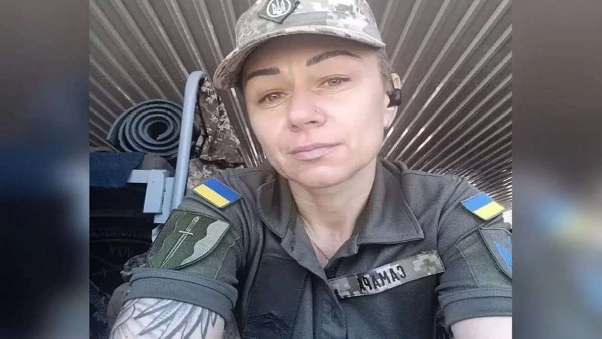 Olga Semidyanova Servia No Exército Ucraniano Desde 2014 Foto Reprodução Facebook