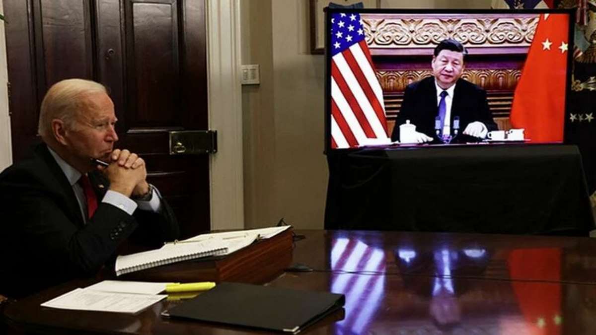 Presidentes Joe Biden E XI Jinping Conversam Sobre Guerra Na Ucrânia Foto Divulgação Casa Branca