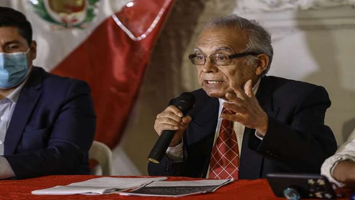 Primeiro Ministro Do Peru, Aníbal Torres Foto EFE Stringer