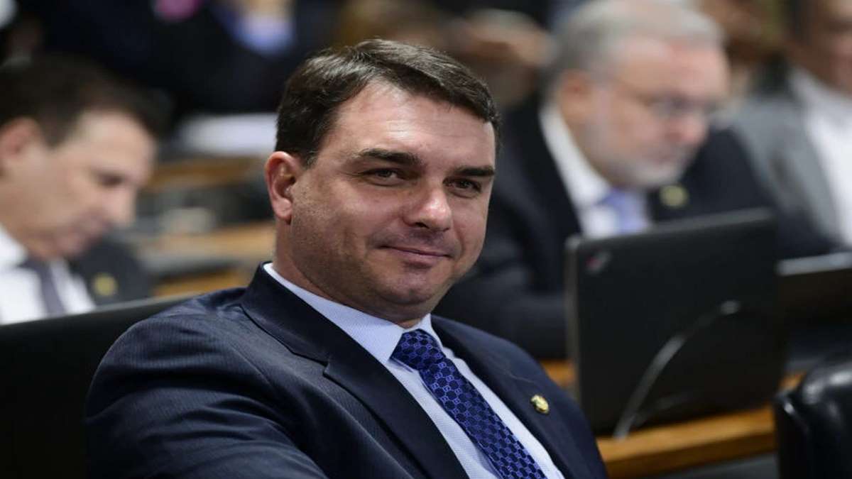 Senador Flávio Bolsonaro Foto Agência Senado Pedro França