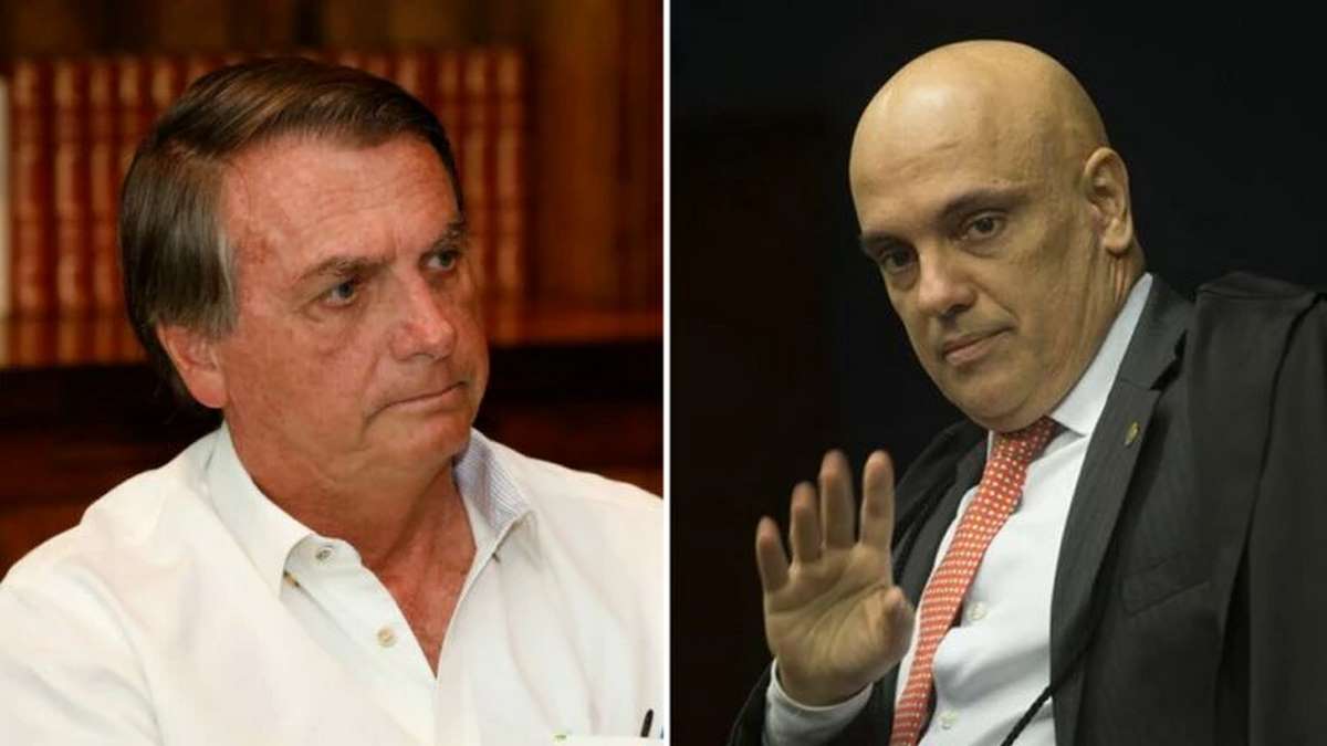 Jair Bolsonaro E Alexandre De Moraes