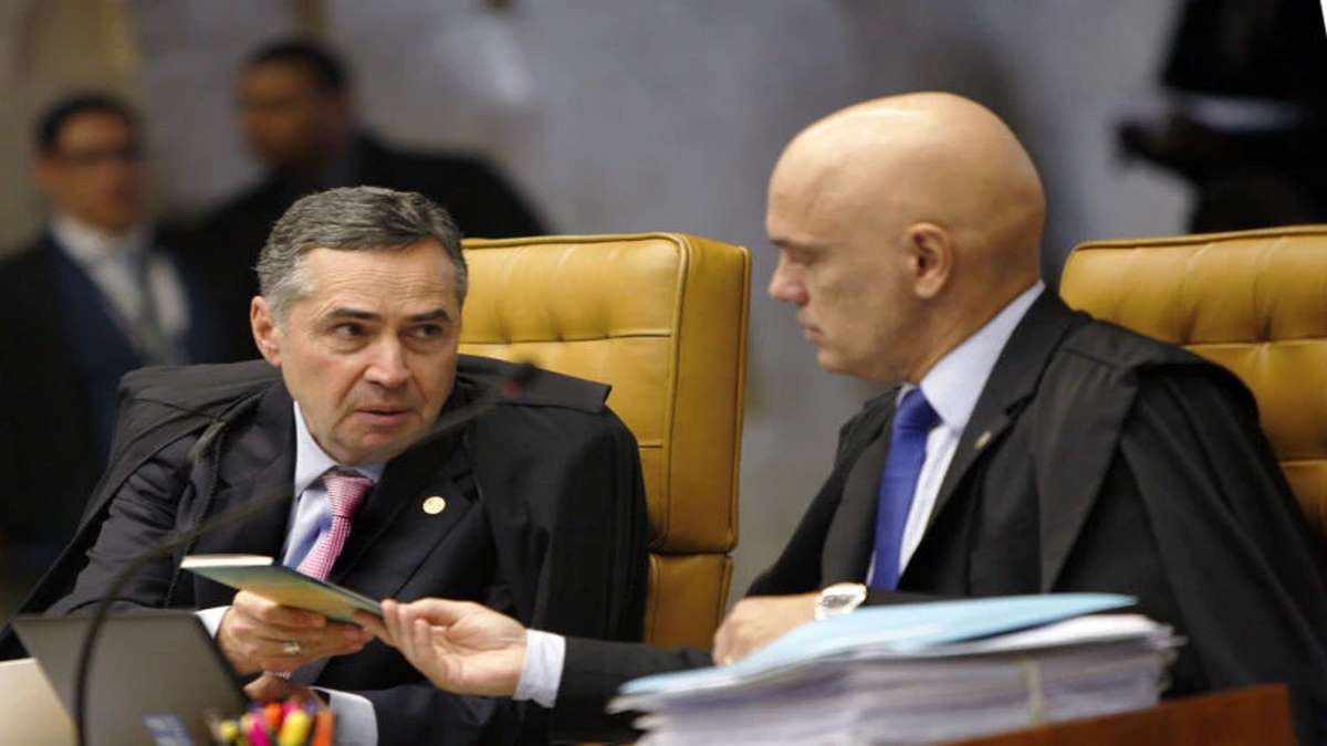 Ministro Luís Roberto Barroso E Alexandre De Moraes, Do STF Foto Rosinei Coutinho SCOSTF