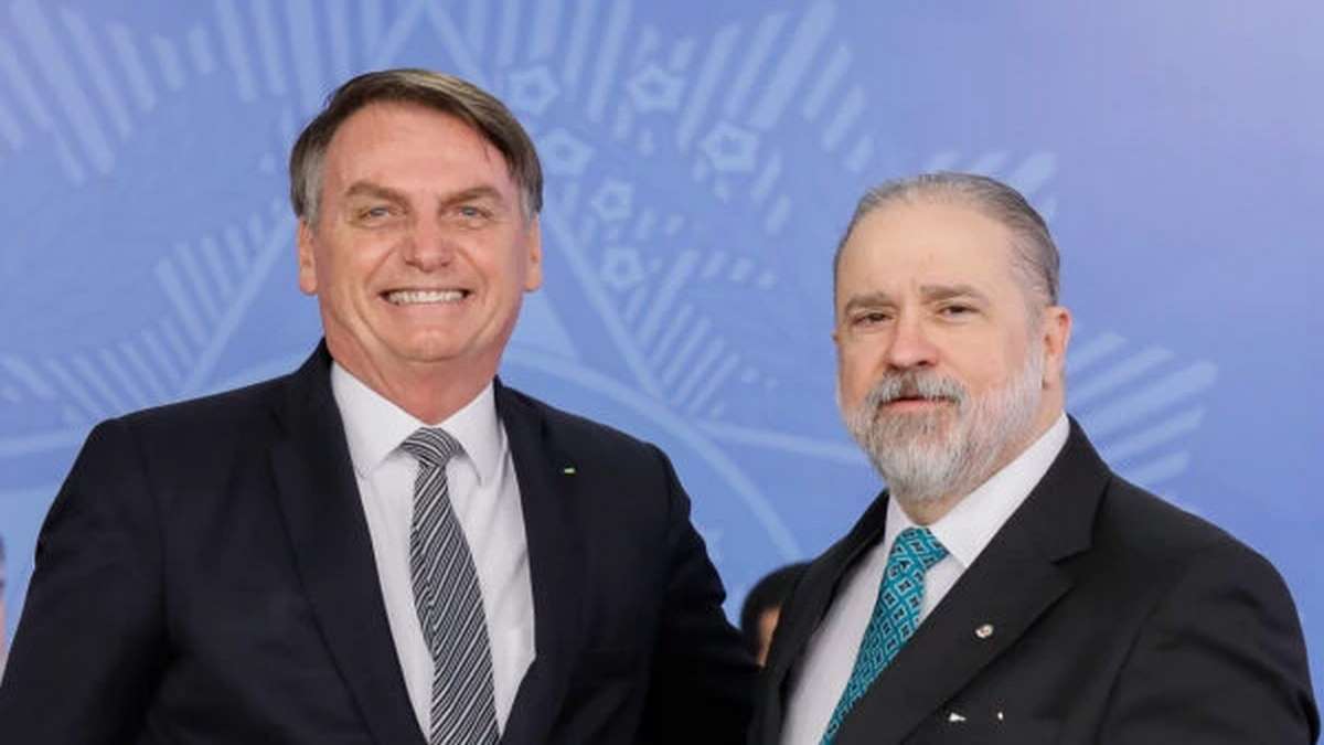 Presidente Jair Bolsonaro E O PGR, Augusto Aras Foto Isac NóbregaPR