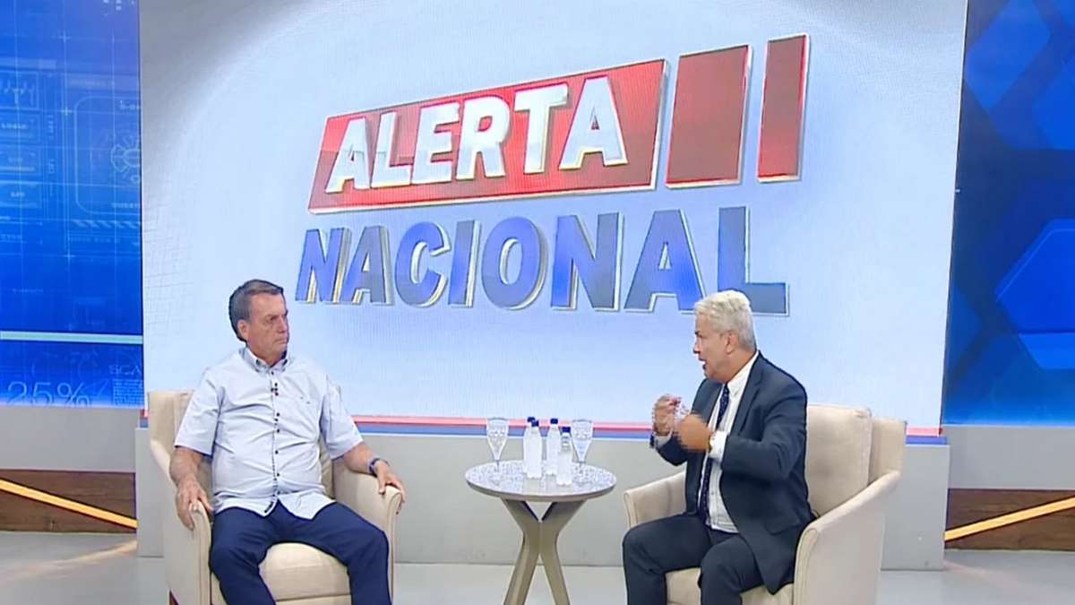 Presidente Jair Bolsonaro No Programa Alerta Nacional