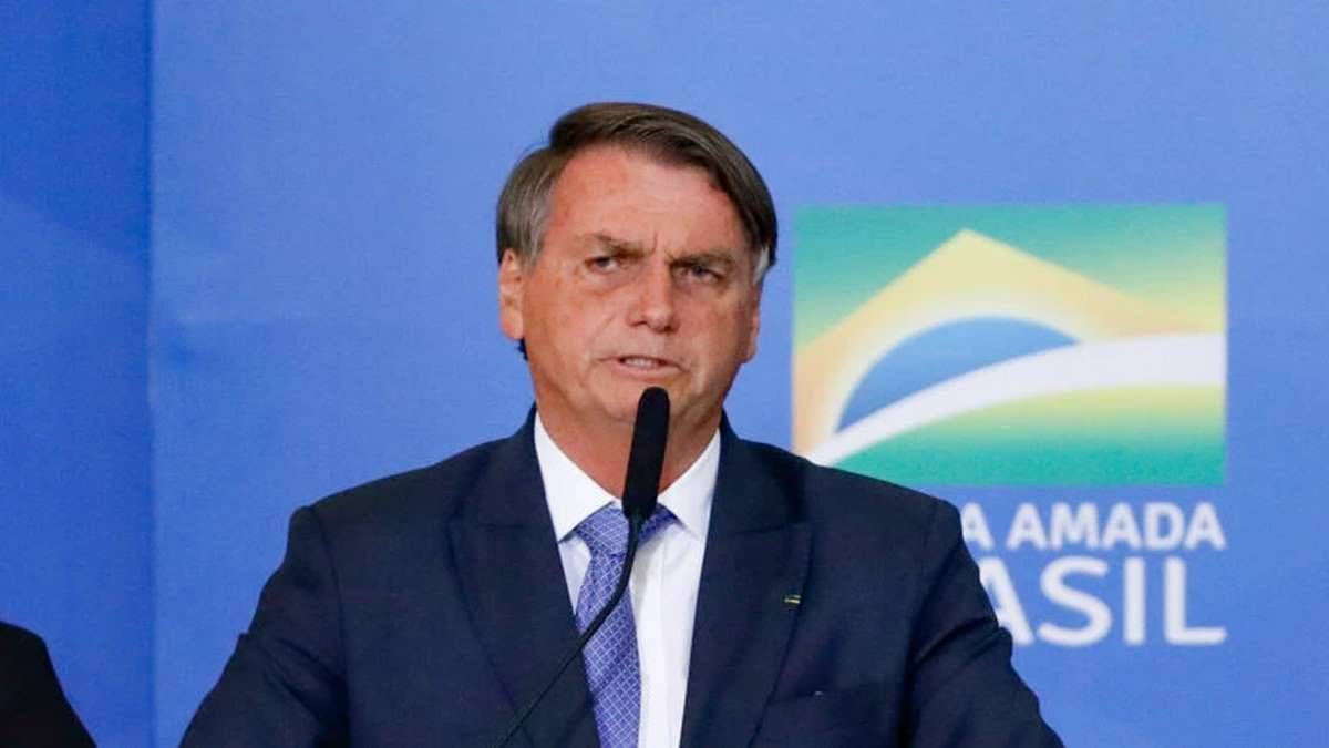 Bolsonaro Durante Discurso No Planalto Foto PRAlan Santos