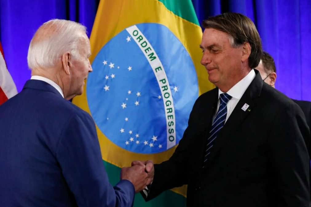 Bolsonaro E Biden Se Encontram Nos Estados Unidos FotoAlan SantosPR