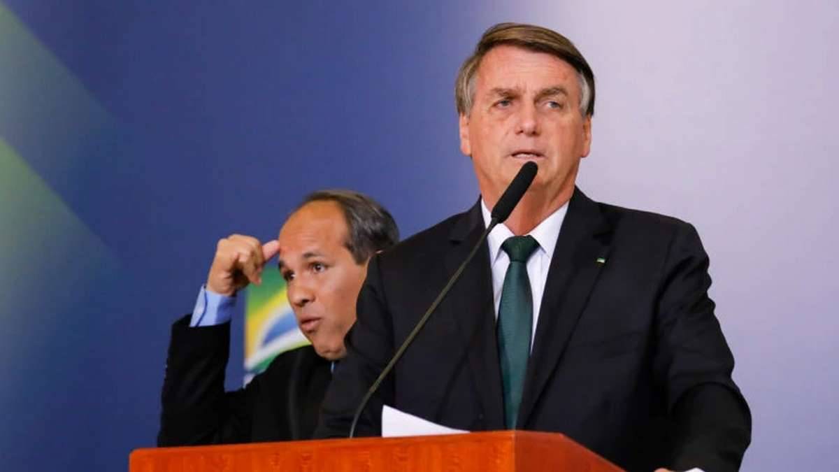 Bolsonaro Em Discurso No Planalto Foto Isac NóbregaPR