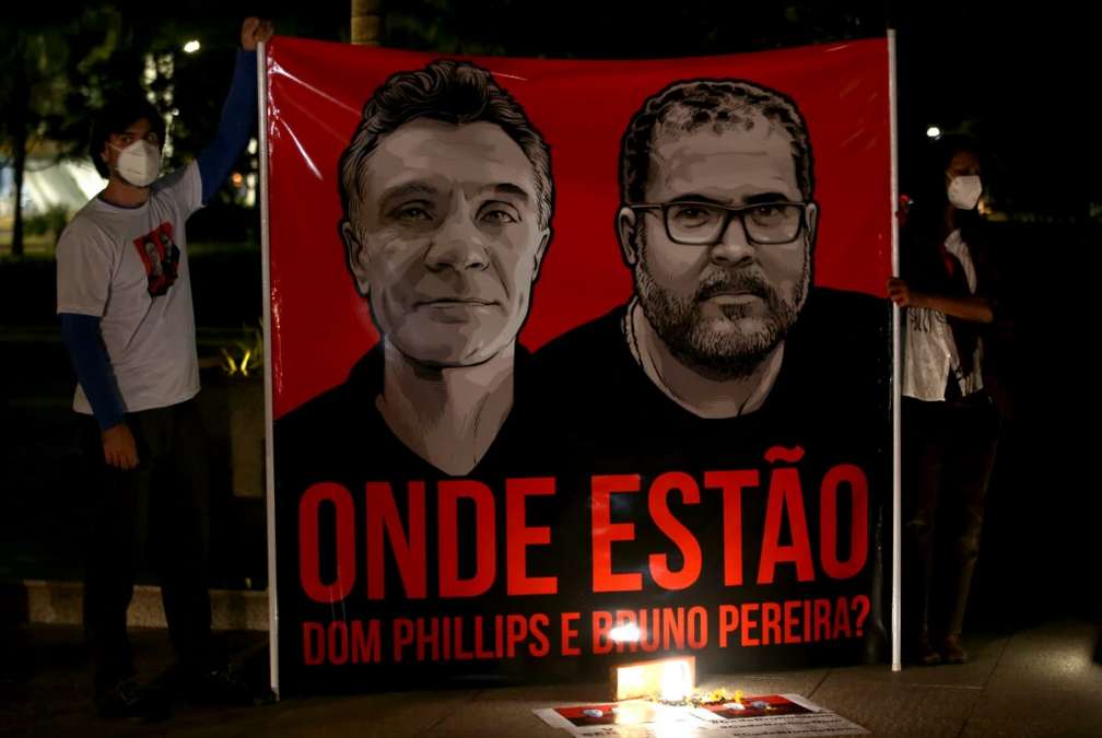 Dom Phillips E Bruno Pereira Estão Desaparecidos Há Mais De Uma Semana Foto Estadão ConteúdoWilton Junior